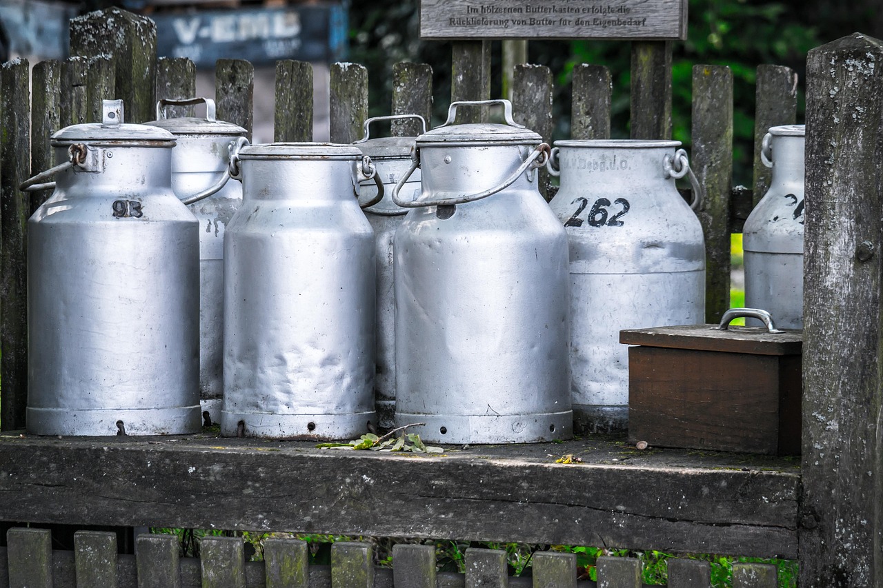 milk cans, can, milk, agriculture, dairy farming, vessel, milk, milk, milk, milk, milk, dairy farming